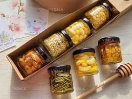 Оригинальные подарки для мужчин, парня №54 орехи с медом - VDALA.PRO