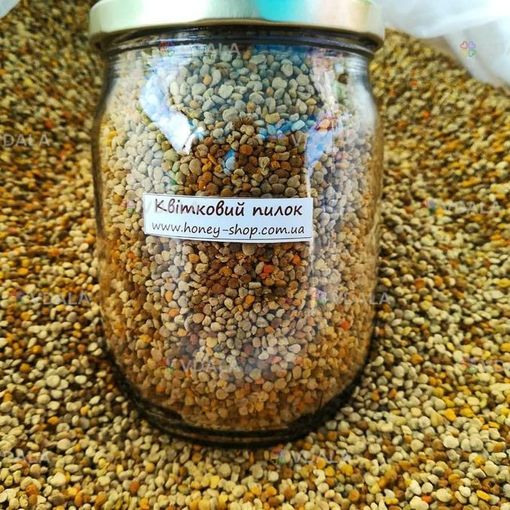 Цветочная пыльца 0,5л (350г) В стеклянной банке! 2025 р Цветочная пыльца 0,5л (350г) В стеклянной банке! 2025 р - VDALA.PRO