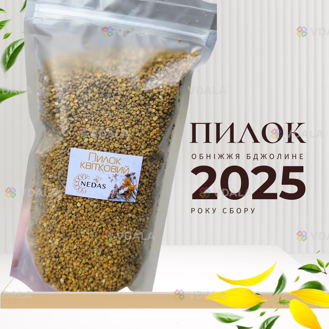 Пыльца цветочная, пчелиная обножка 2025 года Пыльца цветочная, пчелиная обножка 2025 года - VDALA.PRO