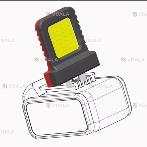 Светодиодный фонарь для Makita Milwaukee Dewalt Bosch 18-21W Светодиодный фонарь для Makita Milwaukee Dewalt Bosch 18-21W - VDALA.PRO