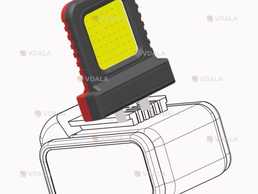 Светодиодный фонарь для Makita Milwaukee Dewalt Bosch 18-21W - VDALA.PRO