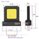 Светодиодный фонарь для Makita Milwaukee Dewalt Bosch 18-21W - 2 Светодиодный фонарь для Makita Milwaukee Dewalt Bosch 18-21W - VDALA.PRO - 2