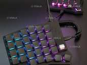 Низькопрофільна спліт клавіатура Lea Choc на механічних свічах Kailh - 1 Низькопрофільна спліт клавіатура Lea Choc на механічних свічах Kailh - VDALA.PRO - 1