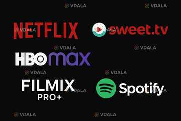 Подписки Netflix, HBO Max, Sweet TV, Filmix Pro+, Apple Music и Spotif Подписки Netflix, HBO Max, Sweet TV, Filmix Pro+, Apple Music и Spotif - VDALA.PRO
