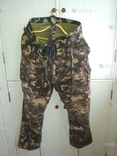 Зимові/демісезонні камуфляжні брюки із підстежкою 182-104-82. Зимові/демісезонні камуфляжні брюки із підстежкою 182-104-82. - VDALA.PRO