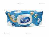 Детские влажные салфетки Smile Baby Экстракт алоэ 84 шт, 0+ Детские влажные салфетки Smile Baby Экстракт алоэ 84 шт, 0+ - VDALA.PRO - 1
