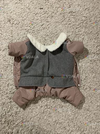 Зимовий комбінезон для собаки (дівчинки), розмір M Зимовий комбінезон для собаки (дівчинки), розмір M - VDALA.PRO