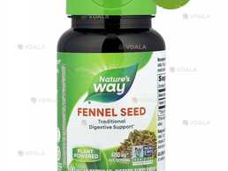Nature's Way, семена фенхеля, 480 мг, 100 капсул - VDALA.PRO