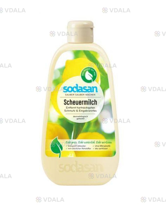 Органический универсальный чистящий крем Sodasan, 500 мл Органический универсальный чистящий крем Sodasan, 500 мл - VDALA.PRO
