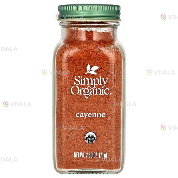 Simply Organic, Каенский перец, 71 г Simply Organic, Каенский перец, 71 г - VDALA.PRO