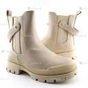 Подростковые кремовые ботинки для девочек на зиму - 3 Подростковые кремовые ботинки для девочек на зиму - VDALA.PRO - 3