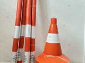 Конус паркувальний 350 см 4 шт + віха сигнальна 4 шт - 1 Конус паркувальний 350 см 4 шт + віха сигнальна 4 шт - VDALA.PRO - 1