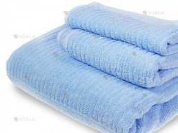 Набор полотенец Supretto 3 шт, голубой - VDALA.PRO