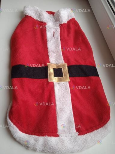 Новорічний костюм, Дід Мороз, Санта, довжина 45 см Новорічний костюм, Дід Мороз, Санта, довжина 45 см - VDALA.PRO