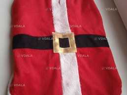 Новорічний костюм, Дід Мороз, Санта, довжина 45 см - VDALA.PRO