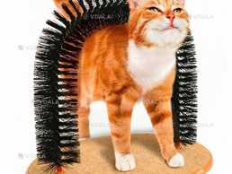 Когтеточка со щеткой для кошек - VDALA.PRO