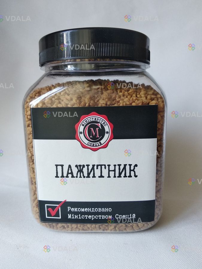 Пажитник (шамбала, фенугрек, чаман) семена, 350г Пажитник (шамбала, фенугрек, чаман) семена, 350г - VDALA.PRO