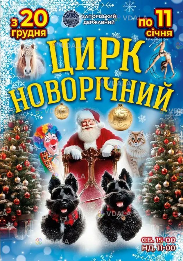 Цирк новорічний - VDALA.PRO