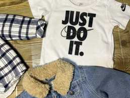 Куртка джинсовая на меху джинсовка шерпа рубашка тёплая 68 см - VDALA.PRO