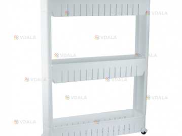 Полка для ванной на колесиках - VDALA.PRO