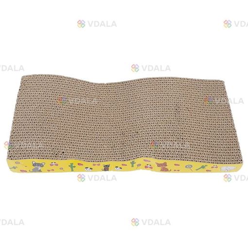 Когтеточка-волна для кошек Supretto картонная Когтеточка-волна для кошек Supretto картонная - VDALA.PRO