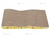 Когтеточка-волна для кошек Supretto картонная - 1 Когтеточка-волна для кошек Supretto картонная - VDALA.PRO - 1