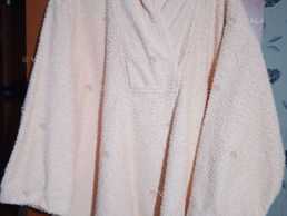 Рушник-пончо/халат для дорослого, махра - VDALA.PRO