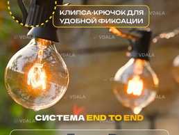 Гирлянда новогодние лампочки - VDALA.PRO