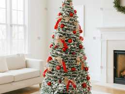 Раскладная искусственная елка 1,9м с LED - VDALA.PRO