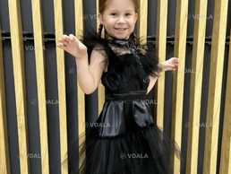 Карнавальный костюм Венсдей Wednsday, платье Венсдей - VDALA.PRO