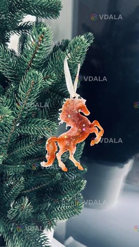 Ялинкова прикраса символ року 2026 - VDALA.PRO
