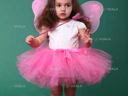 Детский карнавальный костюм Бабочка розовая - VDALA.PRO