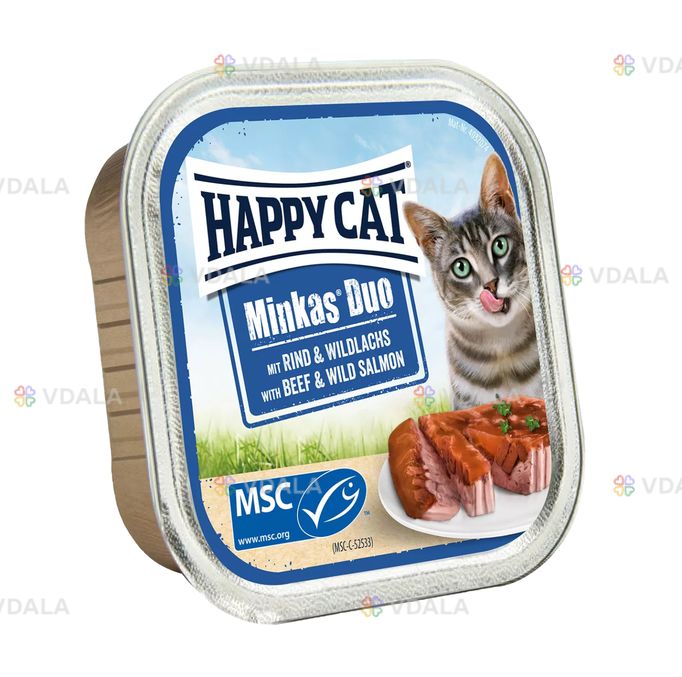 Happy Cat Minkas Duo - консервы Happy Cat Minkas Duo - консервы - VDALA.PRO