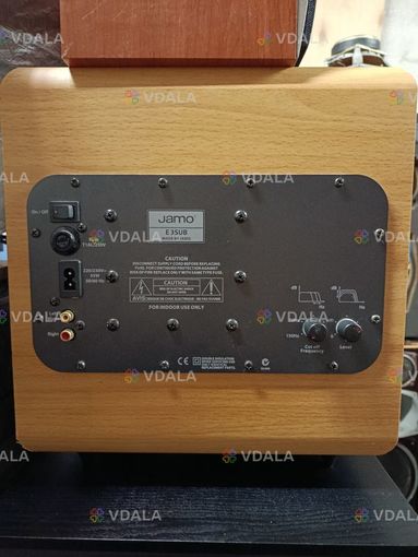 Сабвуфери Jamo E3 SUB та сабвуфер Klipsch R-100SW - VDALA.PRO