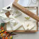 Вязаный набор на выписку, комплект для новорожденных Armani. - 2 Вязаный набор на выписку, комплект для новорожденных Armani. - VDALA.PRO - 2