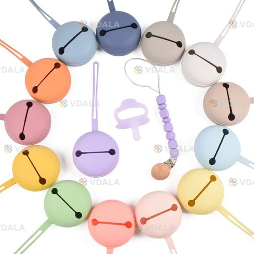 3в1 Футляр-контейнер для пустышки силиконовый + соска + крепление Momm 3в1 Футляр-контейнер для пустышки силиконовый + соска + крепление Momm - VDALA.PRO