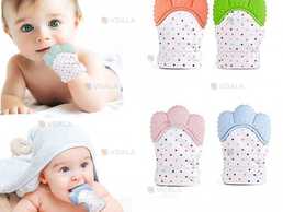 Перчатка - прорезыватель, грызунок для новорожденного. - VDALA.PRO