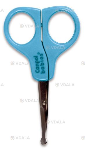Ножницы для новорожденных Голубые Canpol babies Ножницы для новорожденных Голубые Canpol babies - VDALA.PRO