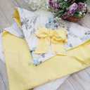 Конверт- плед на выписку Жёлтый бантик - 3 Конверт- плед на выписку Жёлтый бантик - VDALA.PRO - 3