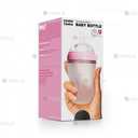 Бутылочка для кормления антиколиковая Comotomo 250 мл Розовая - VDALA.PRO - 3