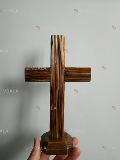 Хрест дерев'яний на підставці, Хрест з дерева. - VDALA.PRO