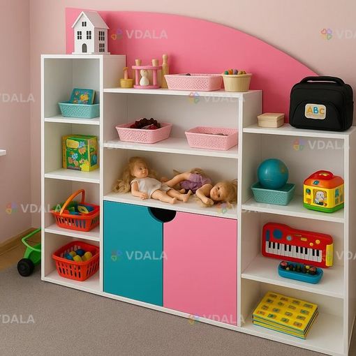 Детская стенка для игрушек Анюта - VDALA.PRO