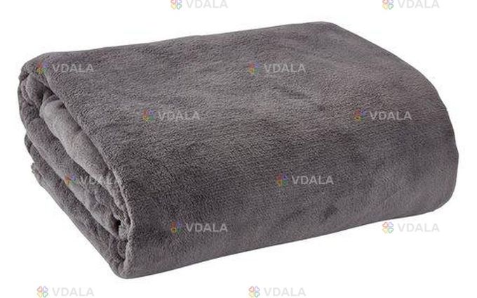 Плед dragehode 140x200см фліс темно-сірий - VDALA.PRO