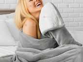 Большой плед для дома на диван 150x200 см - VDALA.PRO - 1