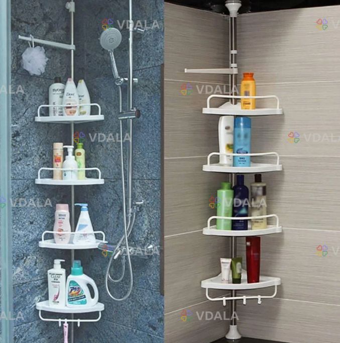 Угловая полка для ванной комнаты Угловая полка для ванной комнаты - VDALA.PRO