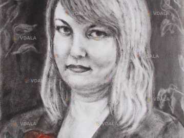 Авторский портрет под заказ, 40*50 см, сухая кисть - VDALA.PRO