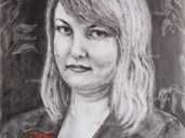 Авторский портрет под заказ, 40*50 см, сухая кисть - VDALA.PRO - 1