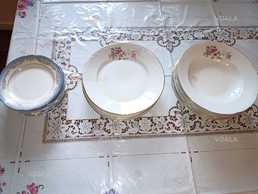 Керамічні тарілки для першої, другої справ та десерту. - VDALA.PRO