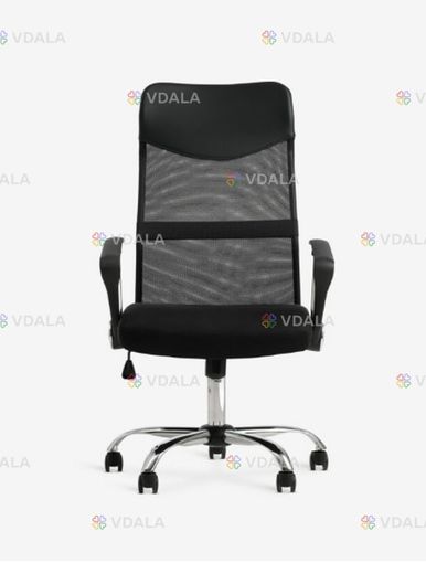 Jysk кресло офисное billum чорний сетка + коврик - VDALA.PRO