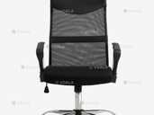 Jysk кресло офисное billum чорний сетка + коврик - VDALA.PRO - 1